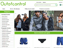 Tablet Screenshot of outofcontrol.es